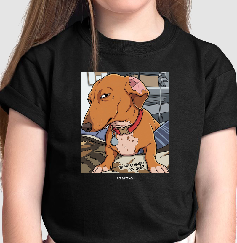 Tá me olhando por quê? (Dachshund)