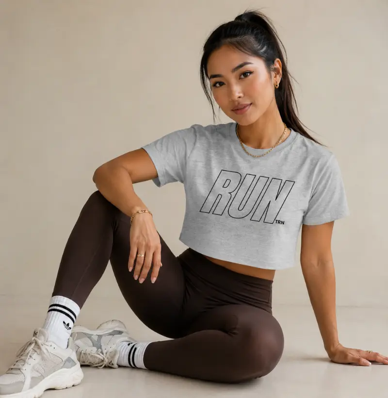 Cropped Run TRN | Modo Corrida Ativado