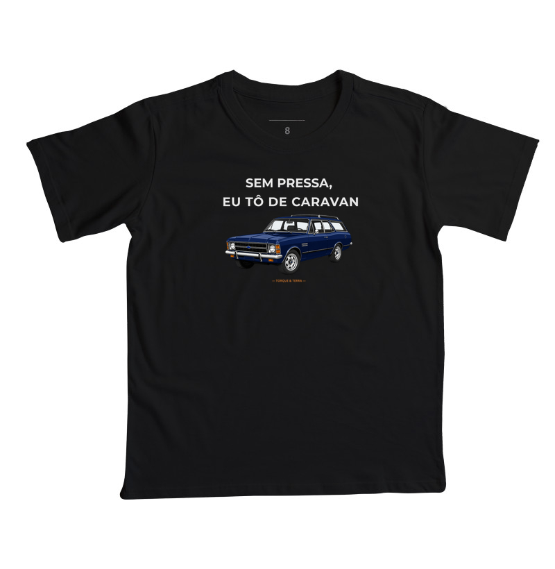 Sem pressa, eu tô de Caravan - Azul escuro 1