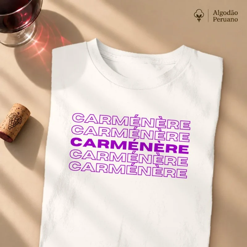 Camiseta Vinho - Carménère