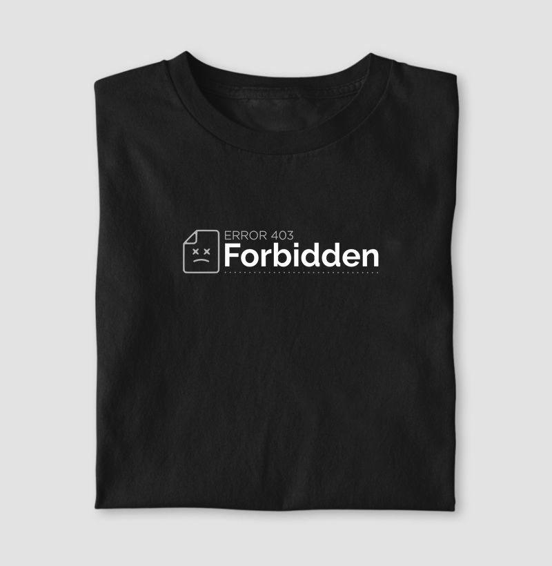Error 403 Forbidden - dark