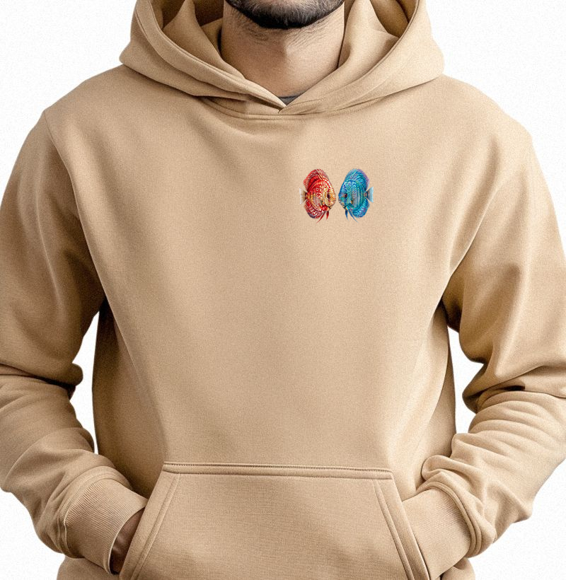 Peixes - Mini - Acarás - Moletom Hoodie - Hoodie Moletom