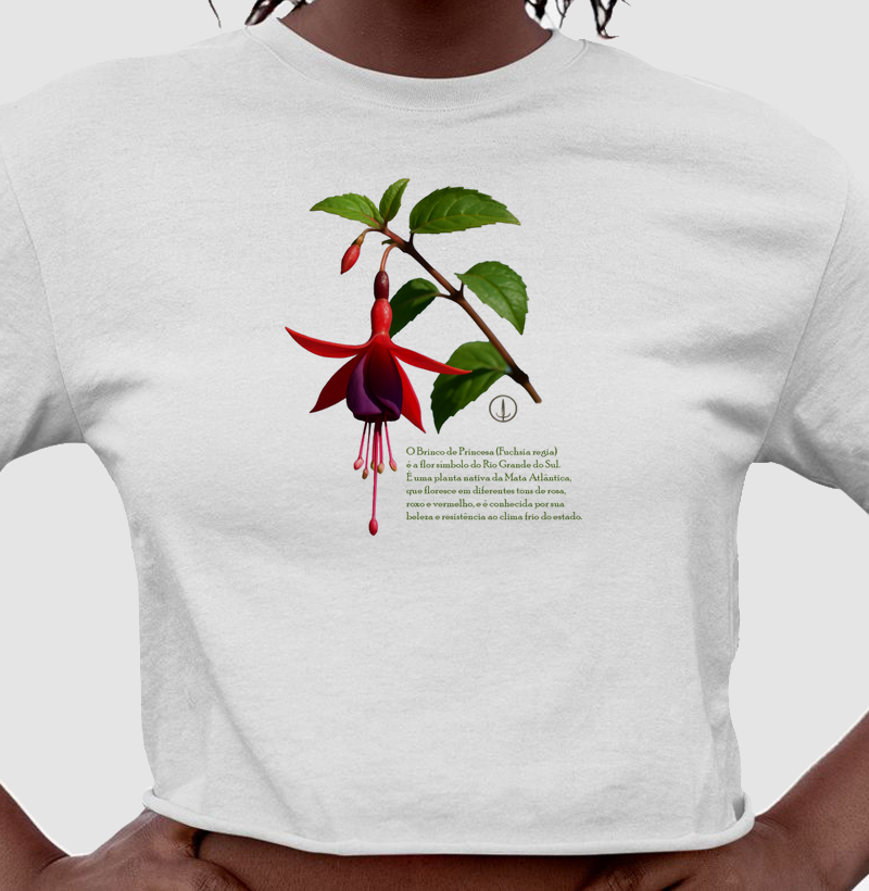 Brinco de Princesa - Flor Símbolo do RS