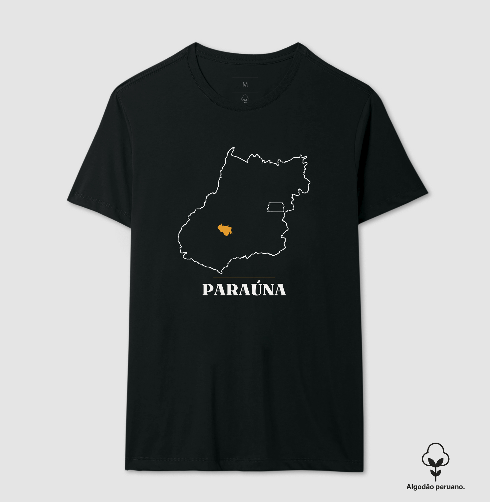 Paraúna | Traço GO - Camiseta Algodão Peruano