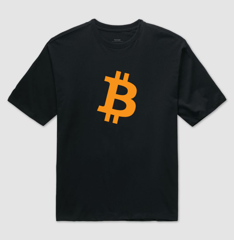 Camiseta Oversized  Logo BTC