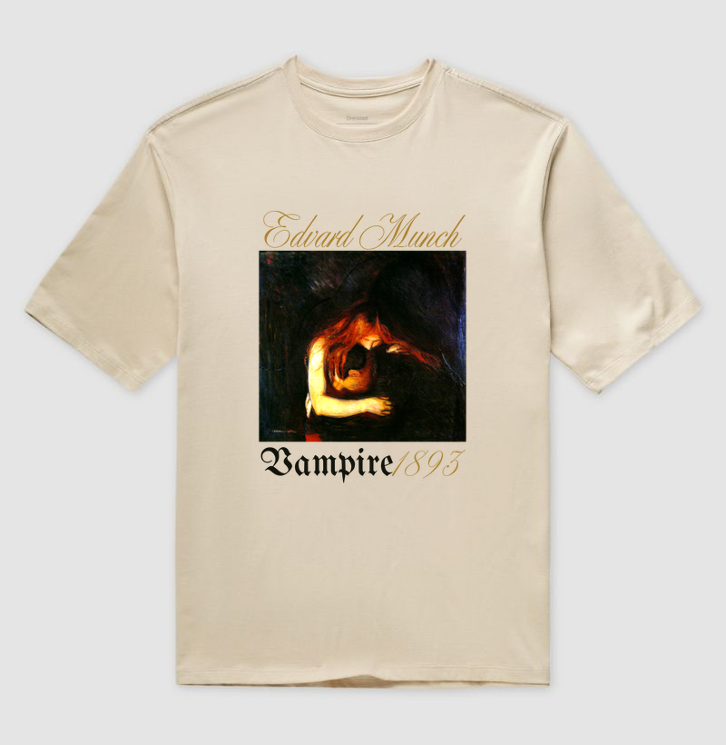 Vampire (1893) - Edvard-Munch