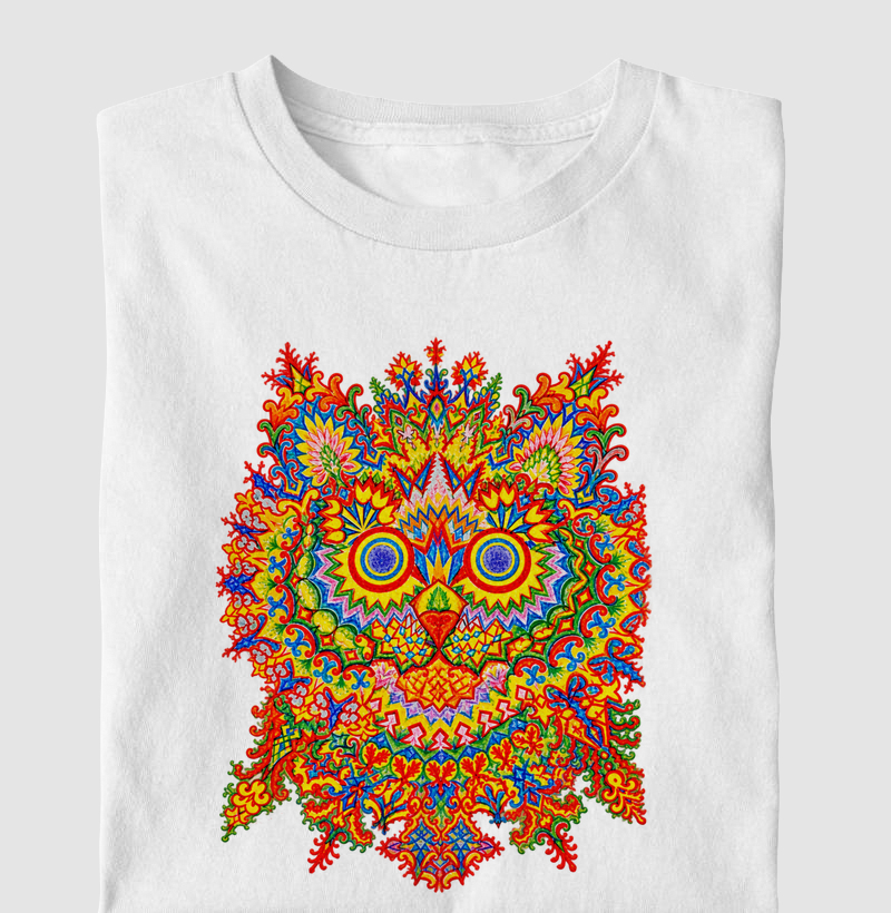 Sem Título (Psychedelic Cat) - Louis Wain