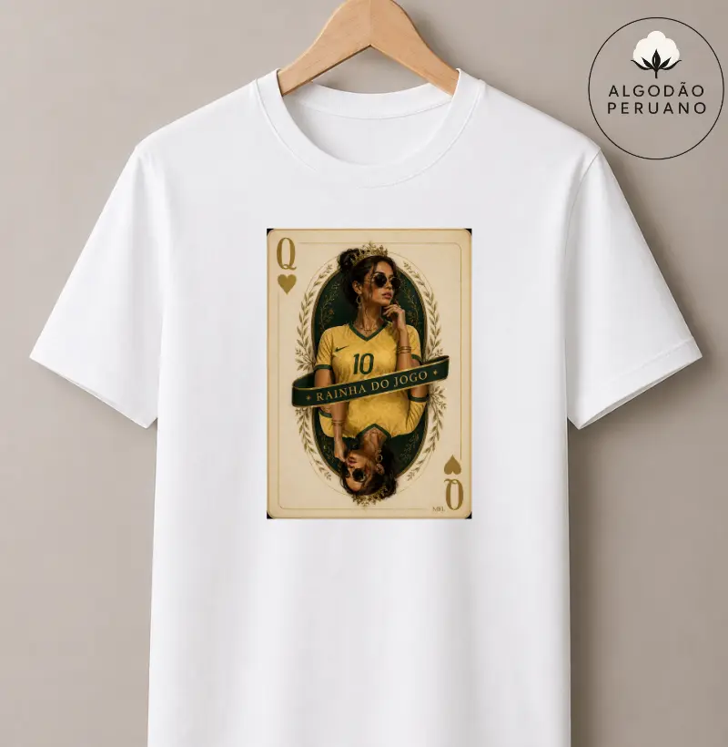 Camiseta Algodão Peruano - Dama da Vitória