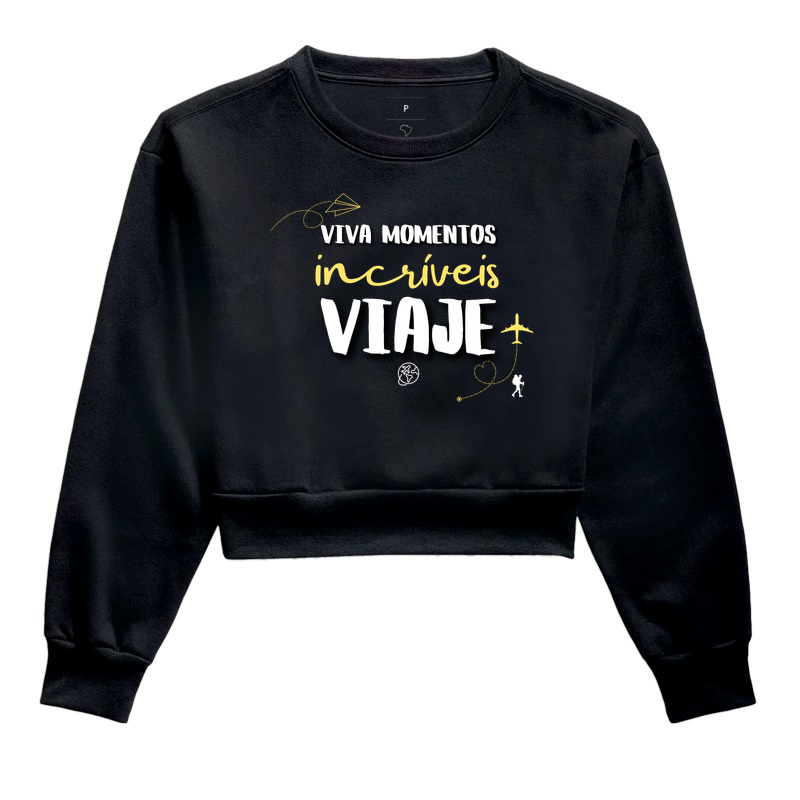 Camiseta Viva Momentos Incríveis, Viaje