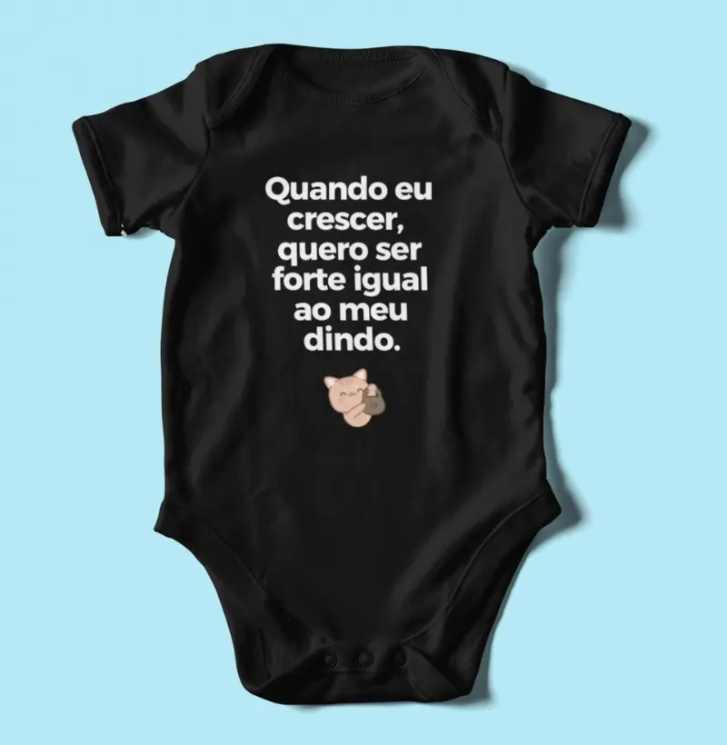 Forte igual ao meu dindo