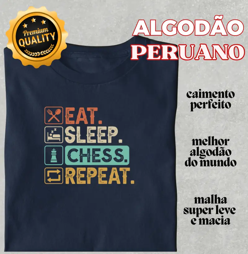 Eat Sleep Chess Repeat