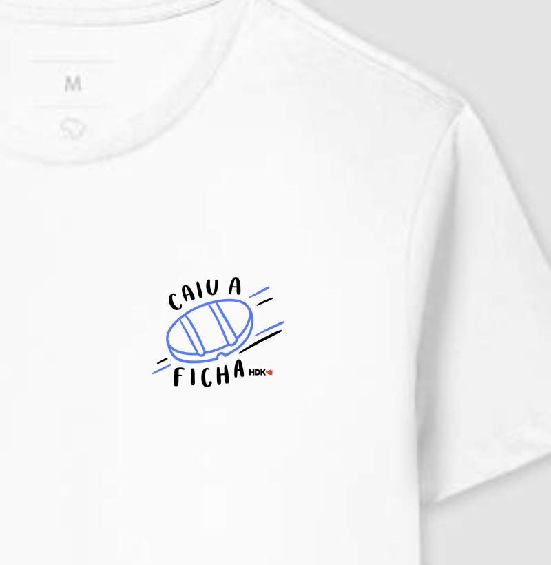 Camiseta Caiu a Ficha