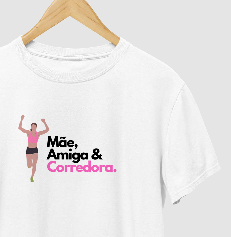 Mãe, Amiga e Corredora - pink