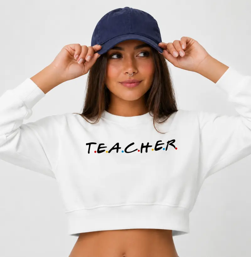 Moletom Cropped | Teacher