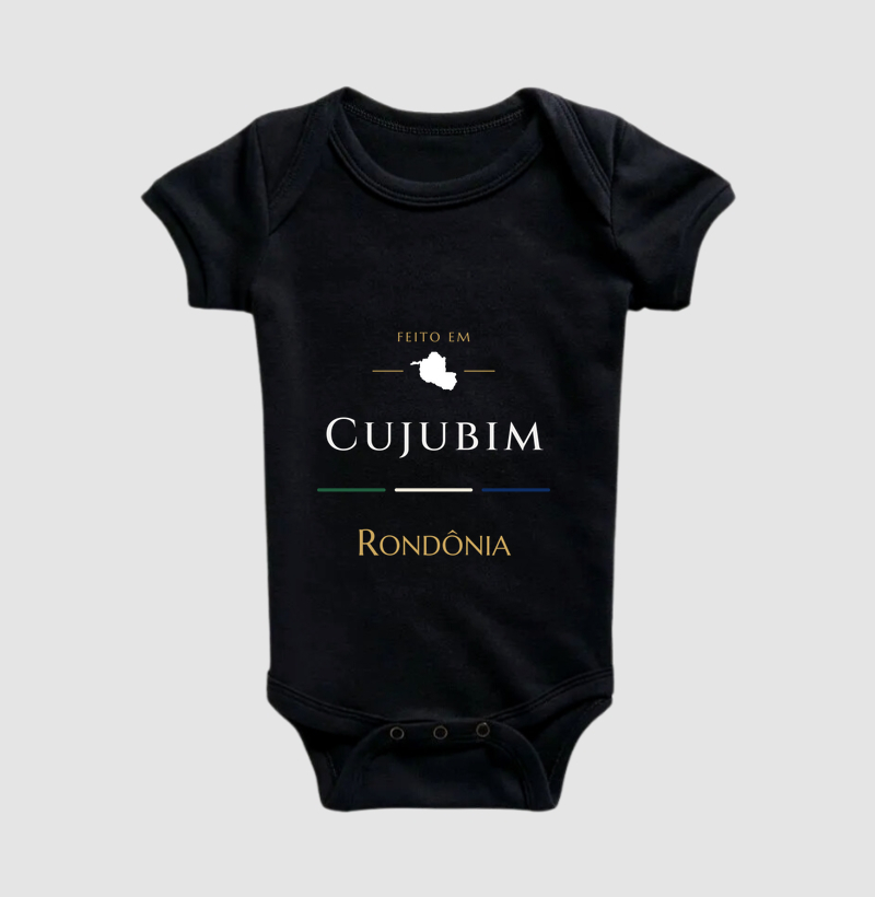 Feito em Cujubim RO - Body Infantil