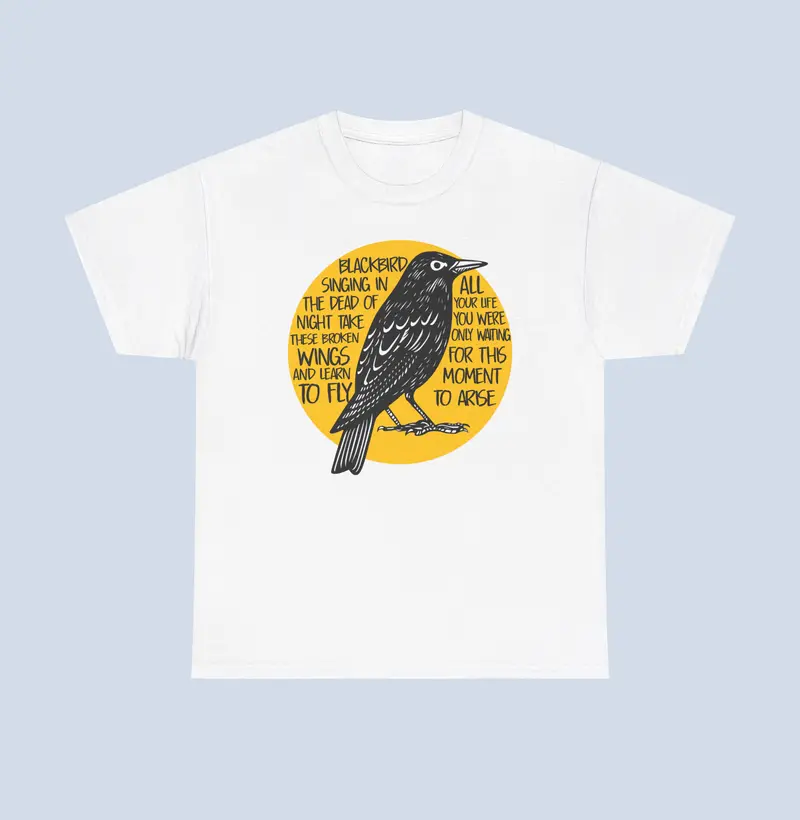 Camiseta Blackbird Lyrics