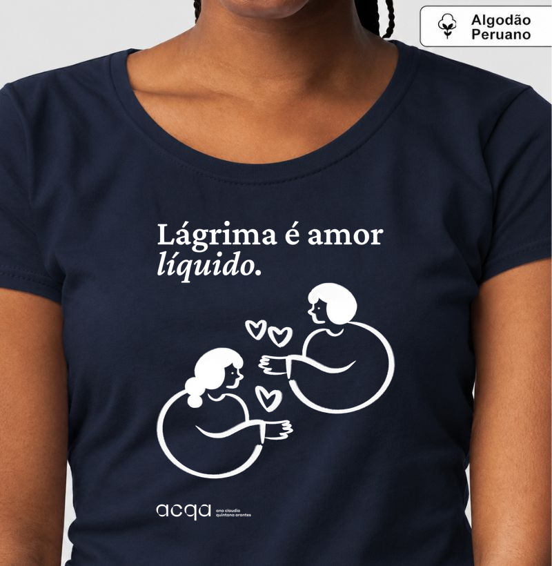 Lágrima é amor liquido