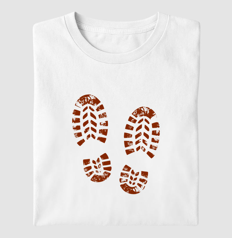 Camiseta Pé na trilha