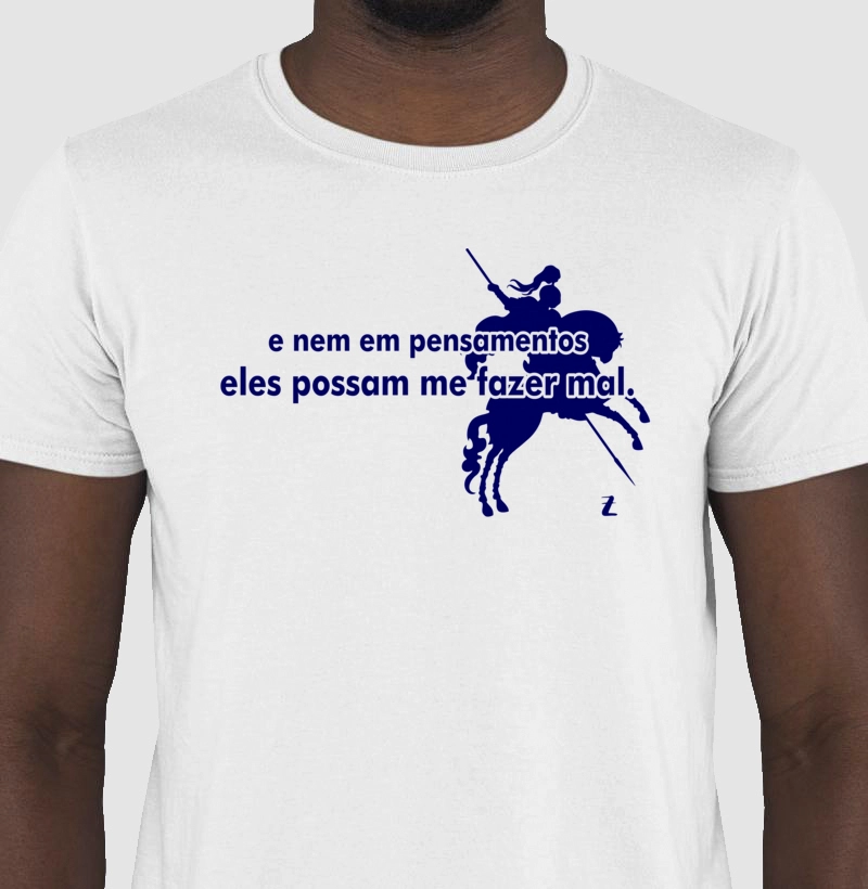 E nem em pensamentos eles possam me fazer mal 