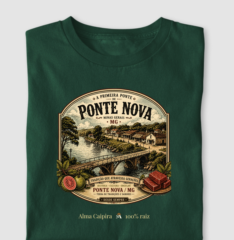 A primeira ponte de Ponte Nova/MG