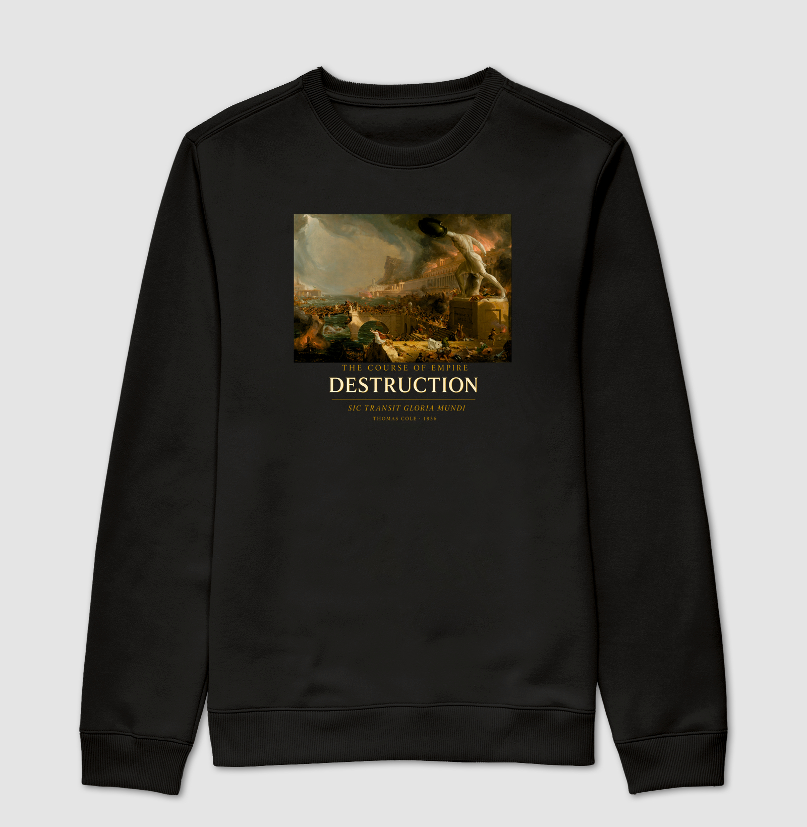 Destruction — The Course of Empire