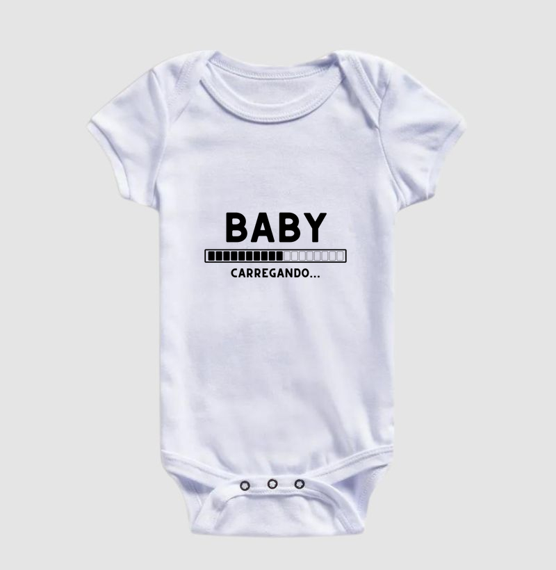 Baby carregando... (body bebê)