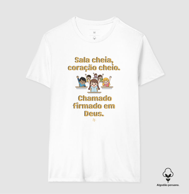 Sala cheia, coração cheio. Chamado firmado em Deus.