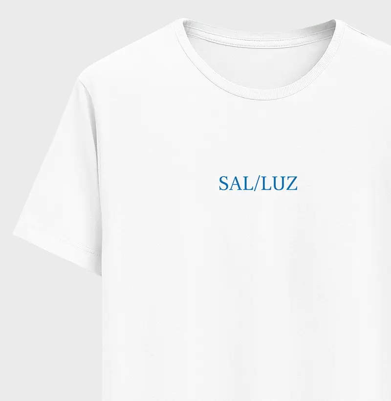 Camiseta SAL/LUZ (Algodão Peruano)