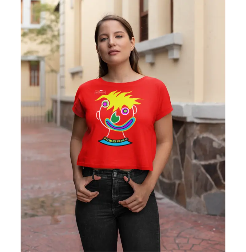 Camiseta Cropped MALUQUETE BELEZA I