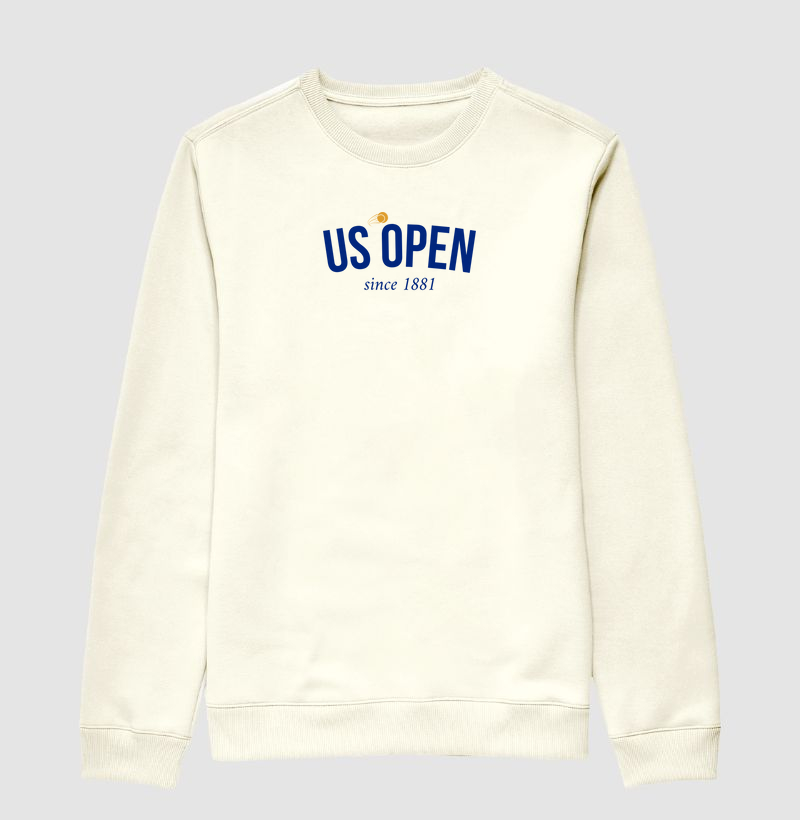 US Open - desde 1881 - Moletom sem capuz
