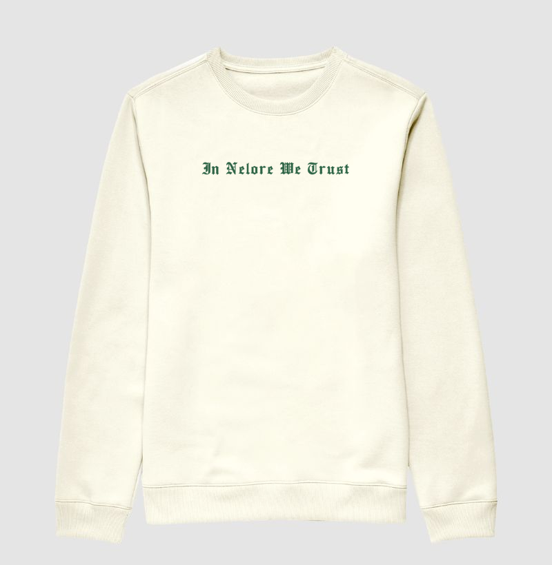 In Nelore We Trust - Básico - Suéter Moletom
