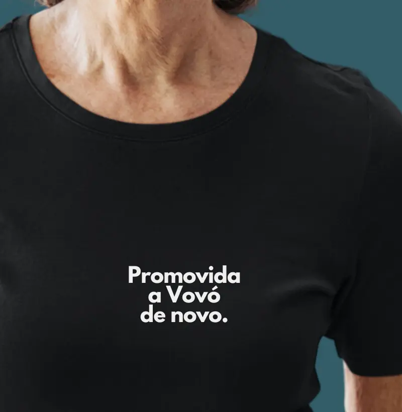 Promovida a Vovó de novo (minimalista)