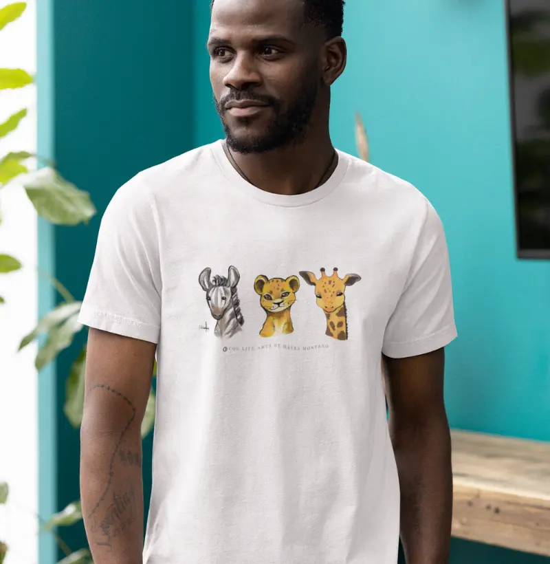 Camiseta Adulto Trio Animal by Mayra Montano