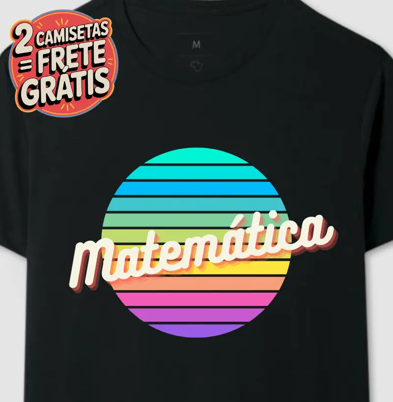 Camiseta Matemática