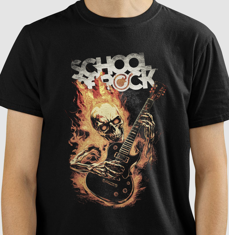 Skulls of Rock - Guitar Man