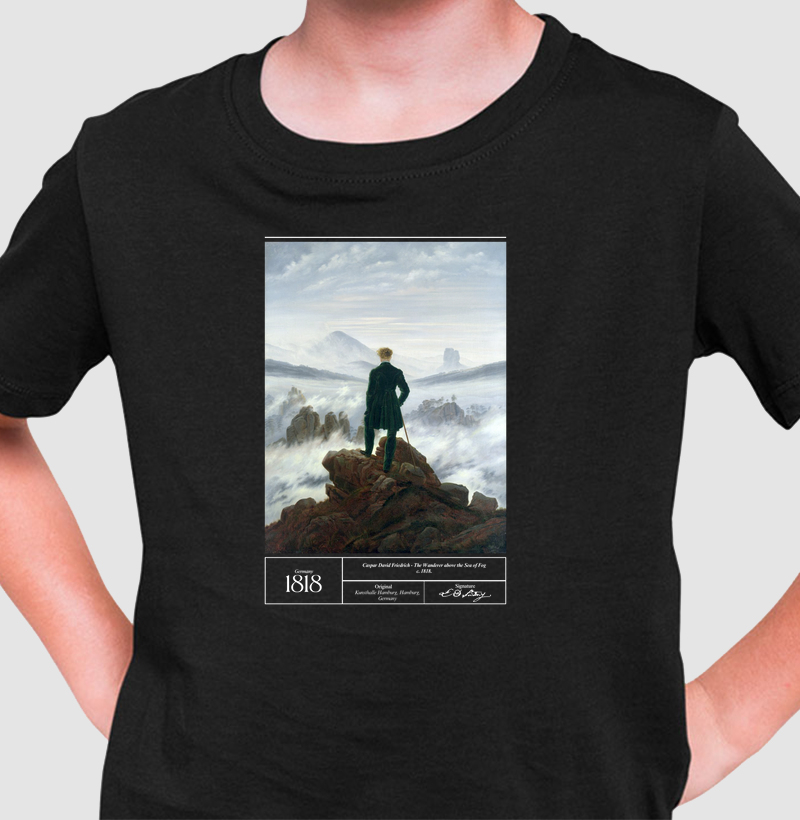 The Wanderer above the Sea of Fog (1818) - Caspar David Friedrich