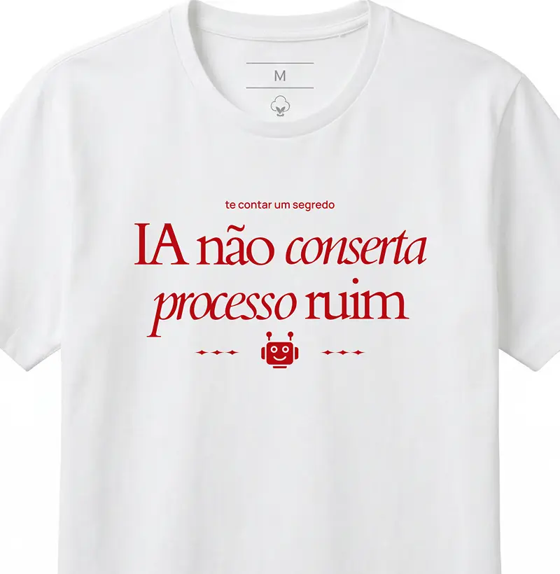 IA não conserta processo ruim