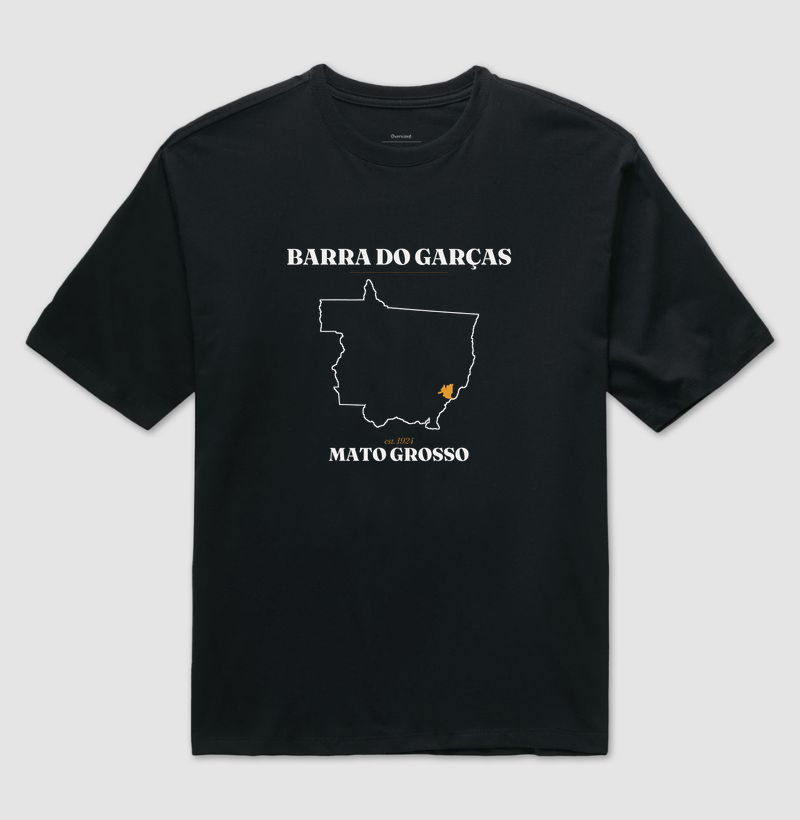 Barra do Garças | Legado MT - Camiseta Oversized