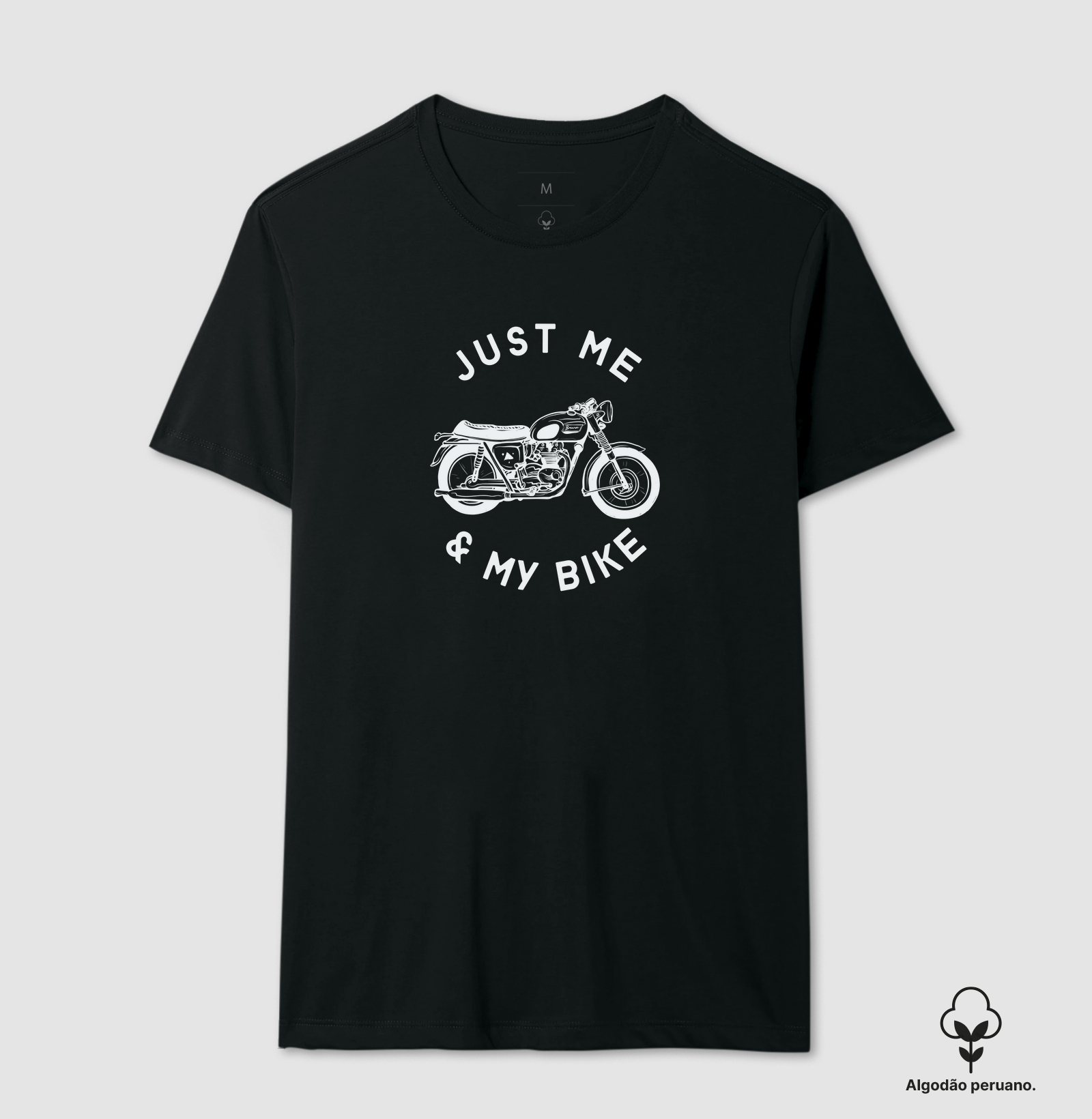 Camiseta Just Me and My Bike