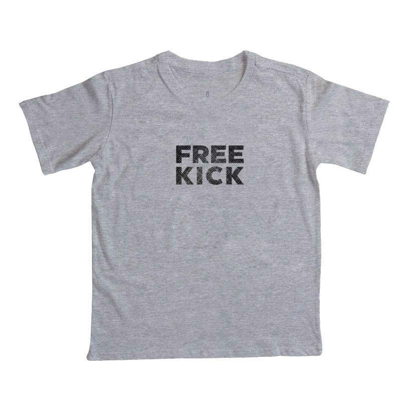 CAMISETA INFANTIL FREE KICK PISO METAL - Camiseta Infantil