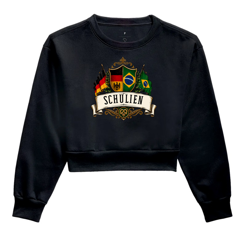 Schulien  - Cropped Moletom
