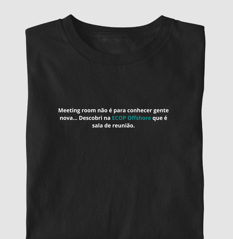 Camiseta Meeting Room - ECOP