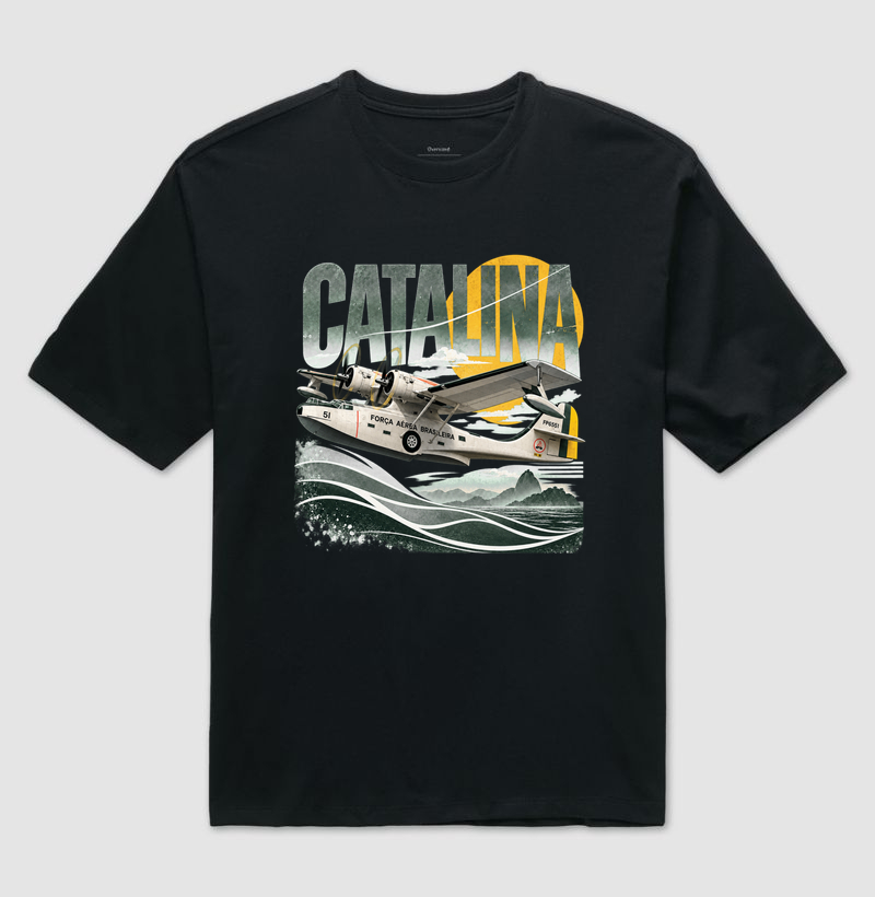 Catalina | Vintage - Camiseta Oversized