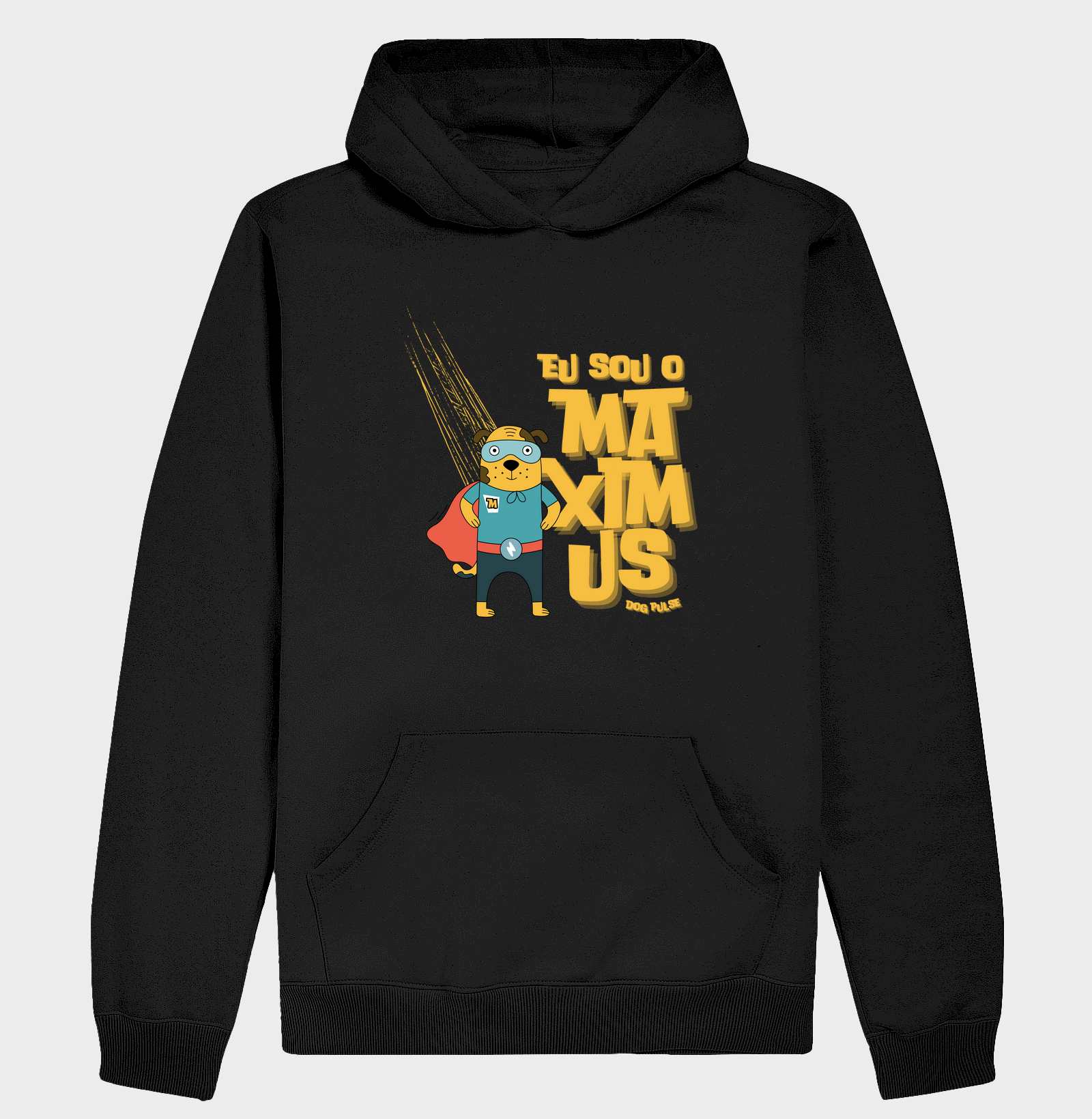 Hoodie Moletom Dog Pulse - Eu sou o Maximus