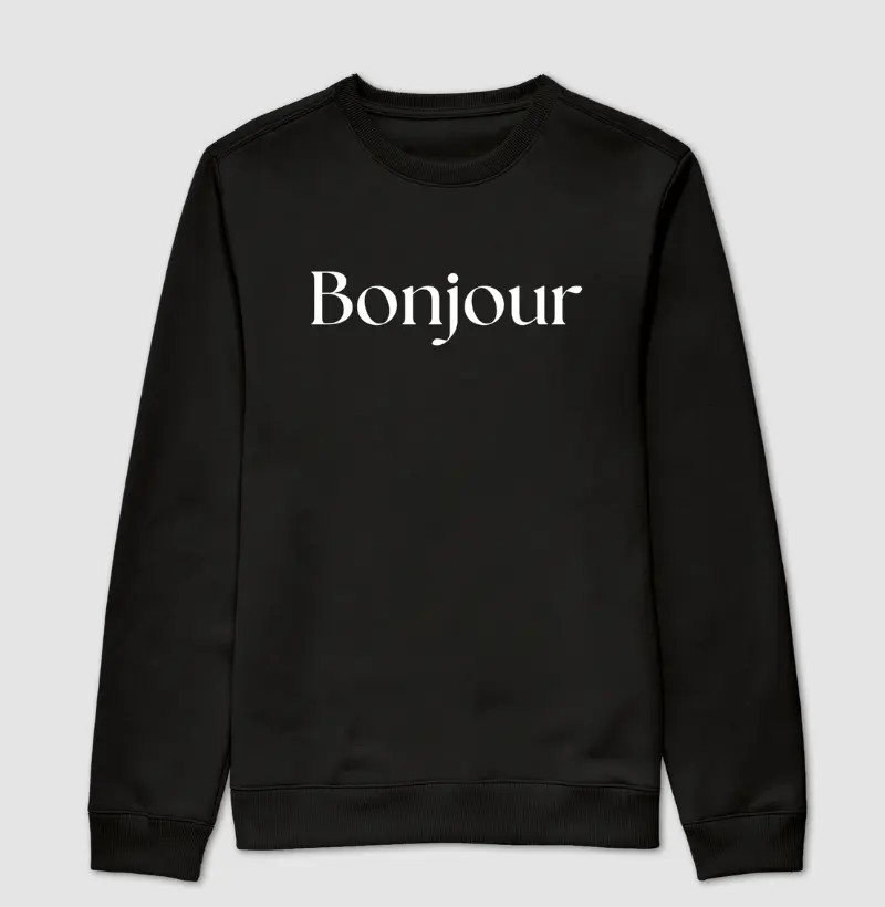 Suéter Bonjour