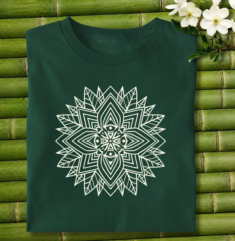 Mandala de Folhas - Amazônia Xamânica