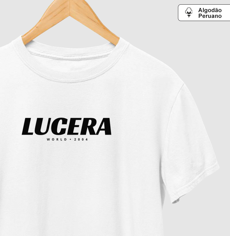 Lucera - World 2004 - Camiseta Algodão Peruano