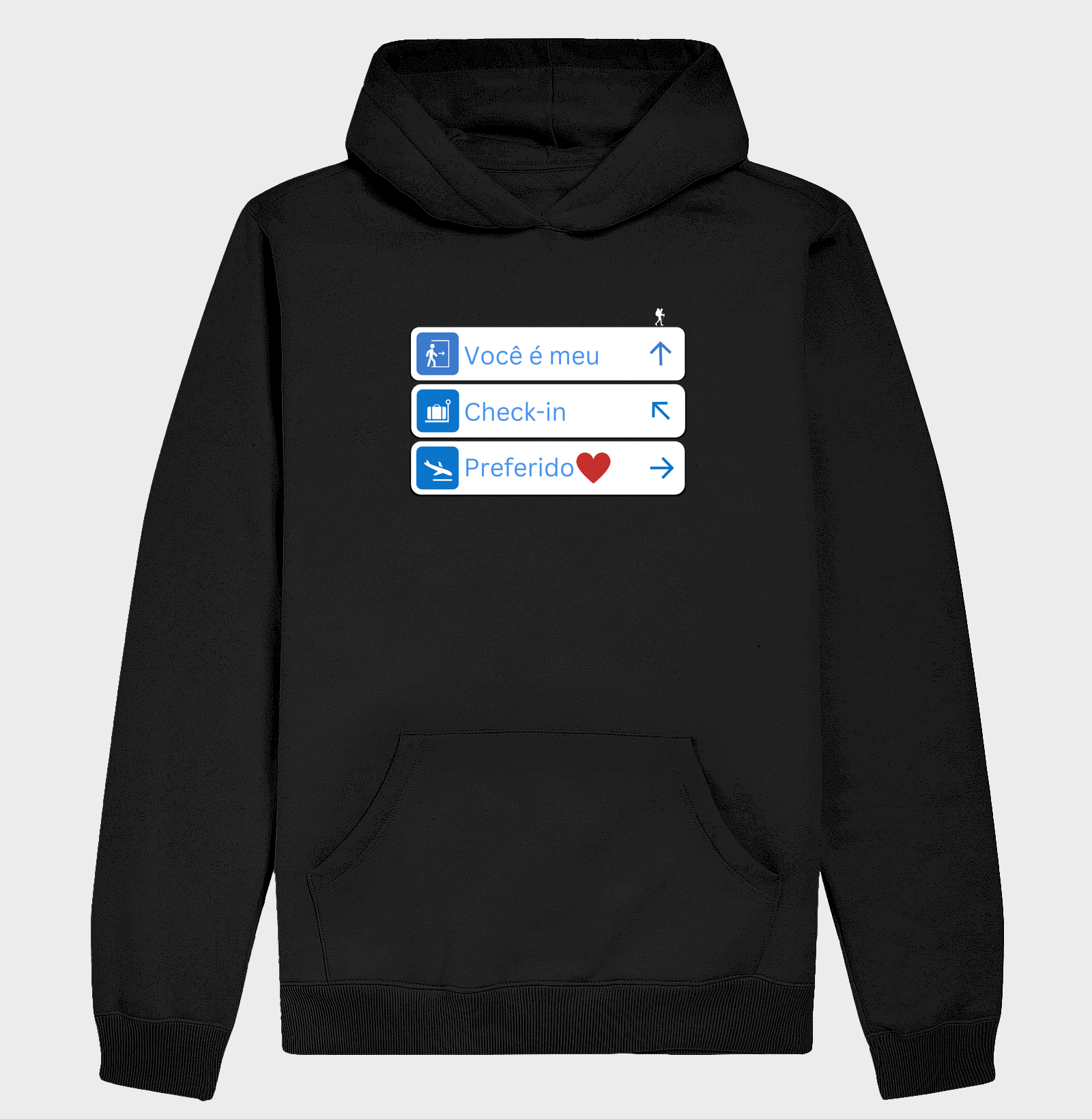 Camiseta Estampa Você é Meu Check-in Preferido | Excursionista