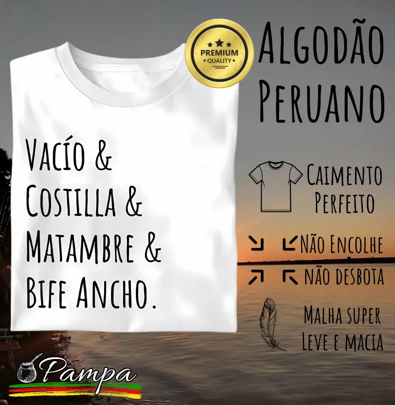 Camiseta Parrilla (Premium)