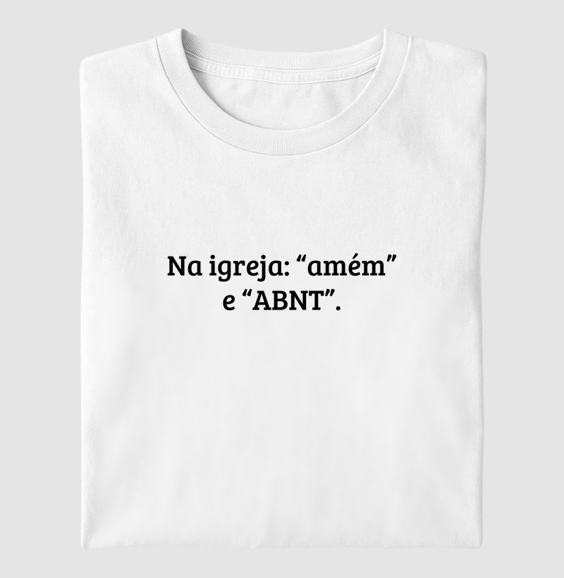 Professor Amém & ABNT